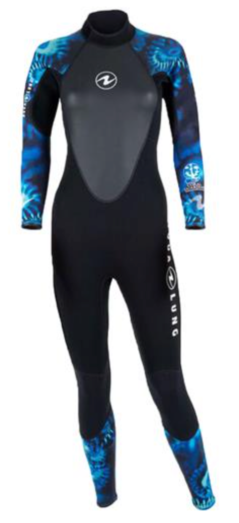 Scuba: Womens Aqualung Wetsuits with Length