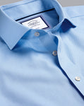 Spread Collar Regent Weave Shirt